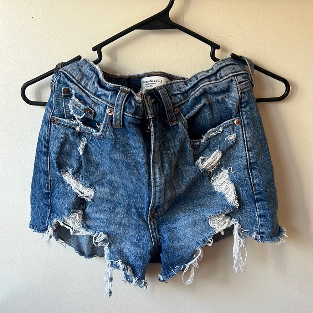 Abercrombie High Rise Shorts